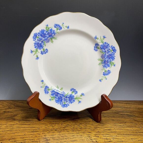 Colclough Other - Colclough Fine Bone China SALAD Plate Floral Made in England‎ Luncheon